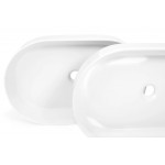 Накладной умывальник Rea Nadia 60 White Matt 